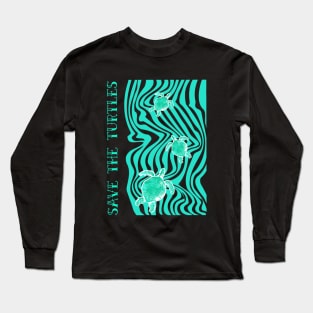 SEA Turtle Love Save The Turtles Long Sleeve T-Shirt